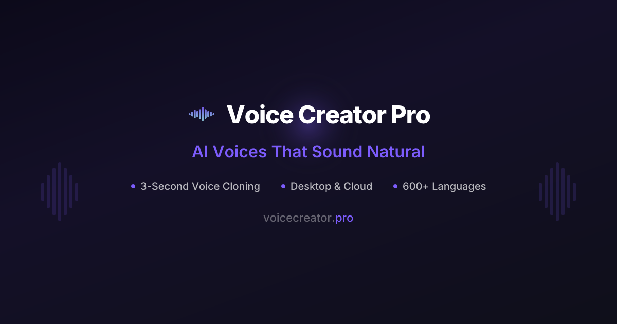 Changelog | Voice Creator Pro | What's New | Voice Creator Pro